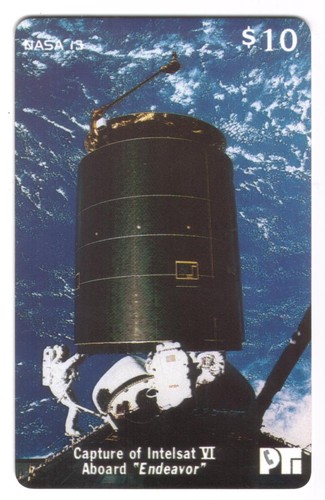 Nasa attraper intelsat vi - intelsat,