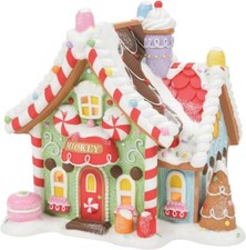 Department 56 Disney Village Mickey Mouse Menthe Villa Allumé Bâtiment