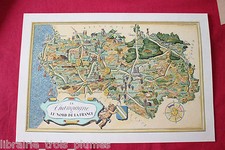 ✒ CARTE Pittoresque La CHAMPAGNE & le NORD de la FRANCE