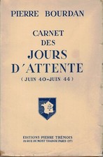 BOURDAN Pierre - CARNET DES