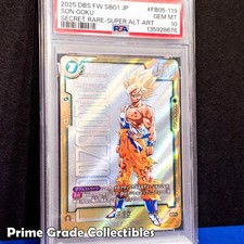 PSA10 💎 Dragon Ball DBS FW