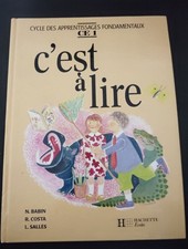 C'est à lire CE1 - Livre de