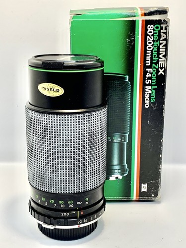 Objectif tele zoom hanimex - objectif,