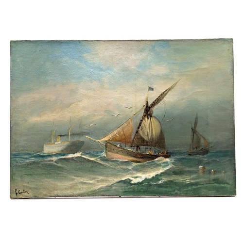 Peinture huile sur toile