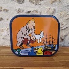 BOITE METAL TINTIN DELACRE - LE SECRET DE LA LICORNE - HERGE MOULINSART 2011