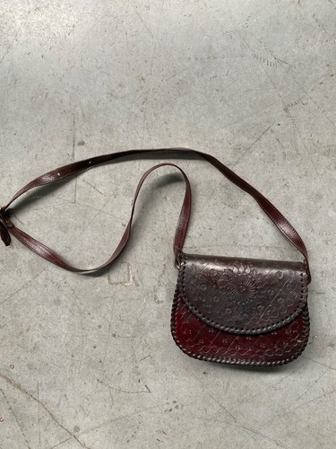 Sac bandoulière cuir - bandoulière, en