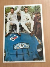 PHOTO ELF COLLECTION COMPETITION 70 N°15 PILOTE RALLYE JACQUES VINATIER ALPINE 