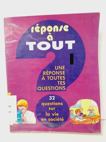 Réponse tout questions - à,