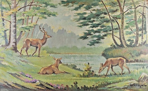 Edouard eveno animalier - eveno, xx°