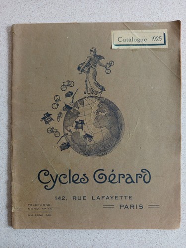 Catalogue 1925 cycles gerard - catalogue,