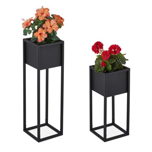 Porte pot fleurs étagère - fleurs,