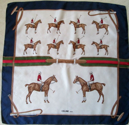 Superbe foulard celine soie - -superbe,