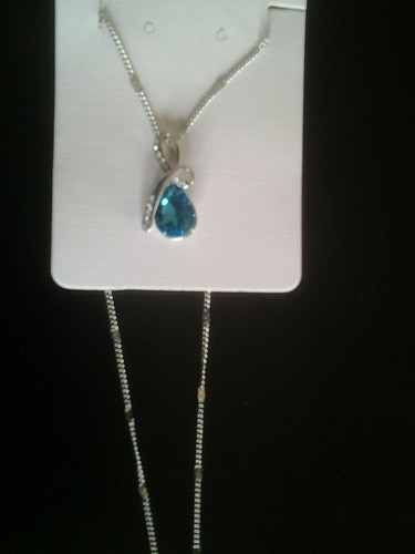 Collier femme goutte eau - femme,