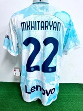 02 Maillot Inter Mkhitaryan No Match Worn Issue Célébrative 2022/2023