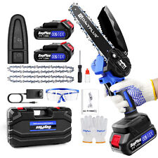 Scie à chaîne électrique portative couteau à bois outil de jardin avec batterie