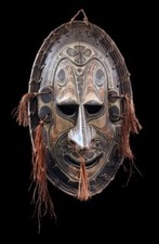 Masque d'ancêtre, Iatmul spirit mask, oceanic art, tribal art, Oceania, 51 cm