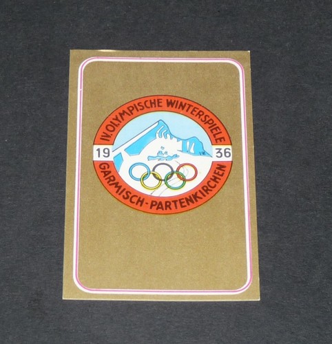 267 garmisch 1936 panini - garmisch,