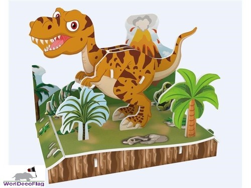 Lot puzzles 3d animaux - 3,