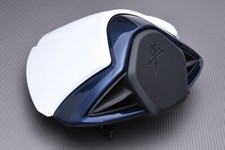 Dosseret Capot de Selle Blanc & Bleu SUZUKI HAYABUSA GSXR 1300 / 1340 2021-2025
