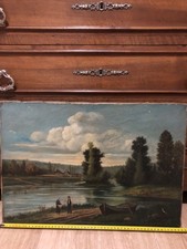 Peinture à l'huile ancienne