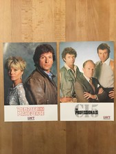 Séries Télé anglaises - 2 fiches de présentation - 1989 - Neuf