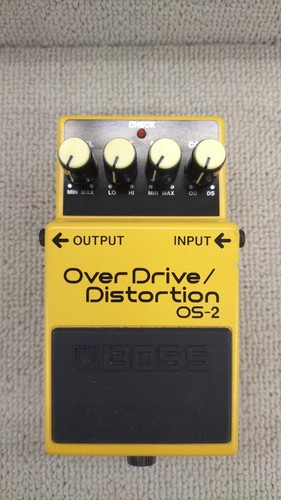 Pédale overdrive boss - d'overdrive, os2