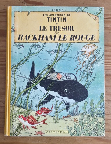 Album tintin le trésor - de,