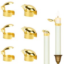 6 Pièces Éteignoir De Bougie Éteignoir Automatique De Bougie Métal Éteignoir ...