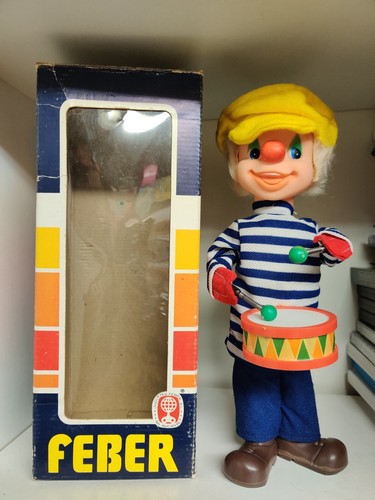 Ancien jouet mécanique - mécanique, feber