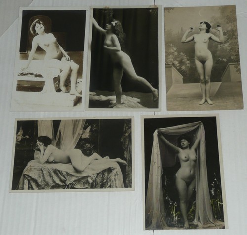 Rare lot cpa cartes - 5, cartes-photo