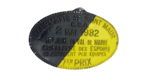 Plaque concours équestre - plaque,