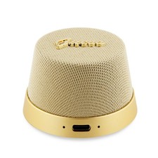 Enceinte Bluetooth 5.3 3W Compatible  avec Micro et Réducteur de Bruit, Dorée