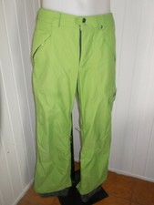 Pantalon technique vert ski snow snowboard BURTON S 38/40FR DRY RIDER logo brodé