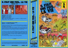 jaquette video(seul sans vhs) IL ETAIT UNE FOIS....LA VIE 3/4-GCR-