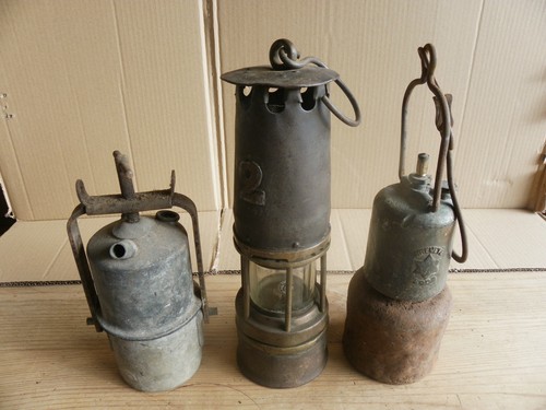 Lampes mineur anciennes - anciennes,