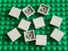 10 x LEGO OldGray Light Gray