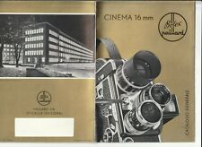 BOLEX PAILLARD - 16 MM - CATALOGO GENERALE CINEPRESE VIDEOCAMERE E ACCESSORI