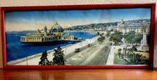 CHROMO PHOTO PANORAMIQUE Vue de Nice