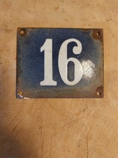 Plaque émaillée de rue