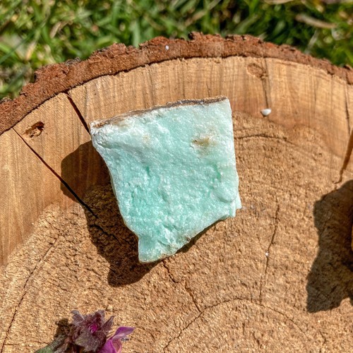 Cristal chrysoprase brut - cristal, /