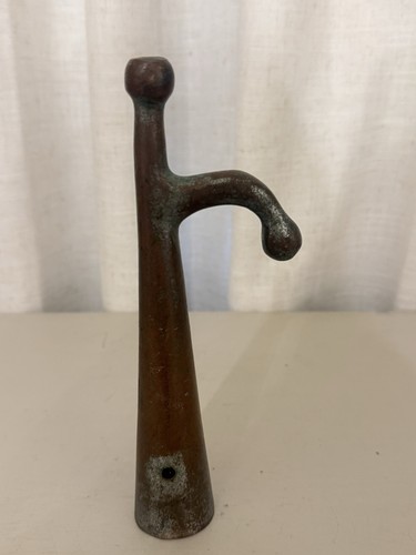 Vintage brass boat - boat, head
