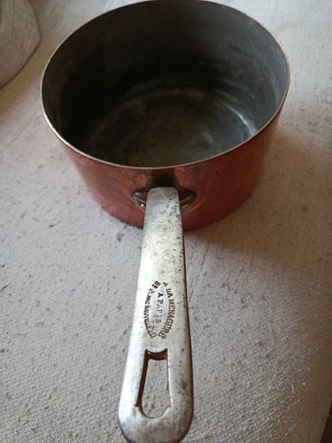 Ancienne casserole cuivre - en,