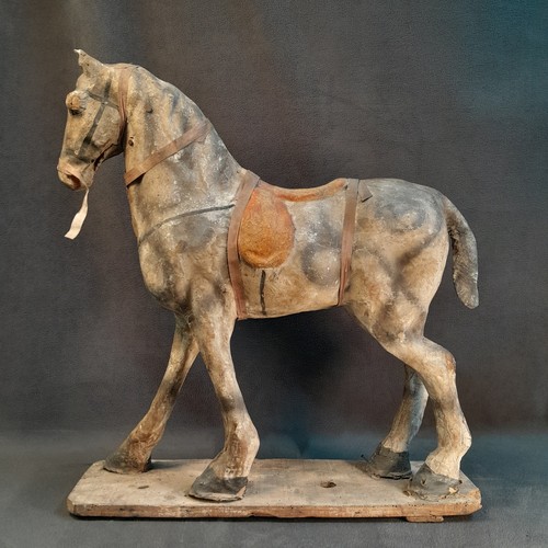 Ancien cheval jouet en - cheval,