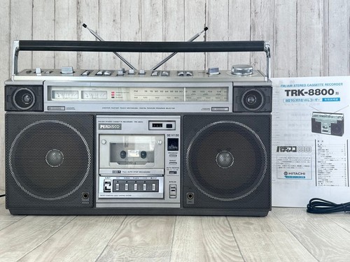 Hitachi trk 8800 disco boombox - hitachi, trk-8800