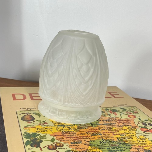 Abat jour tulipe ancienne - , art
