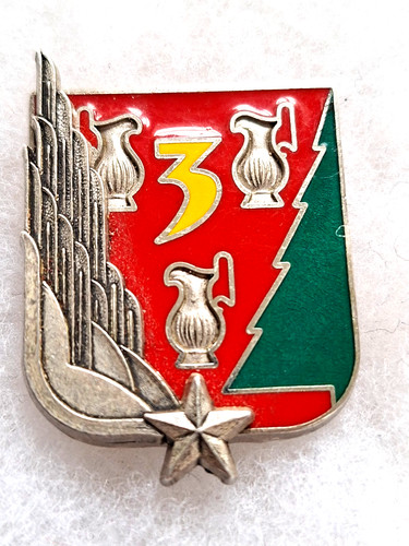 Insigne militaire 3 rhc - militaire,