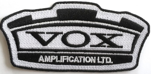 Vox amplifier embroidered iron - vox,