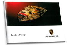 Carnet d'entretien 911 Carrera Boxster Porsche Allemand