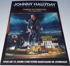 NEUF SCELLE JOHNNY HALLYDAY DOUBLE 33 TOURS + FASICULE STADE DE FRANCE 98