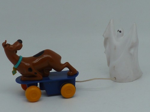 Figurine pvc plastique scooby - figurine,